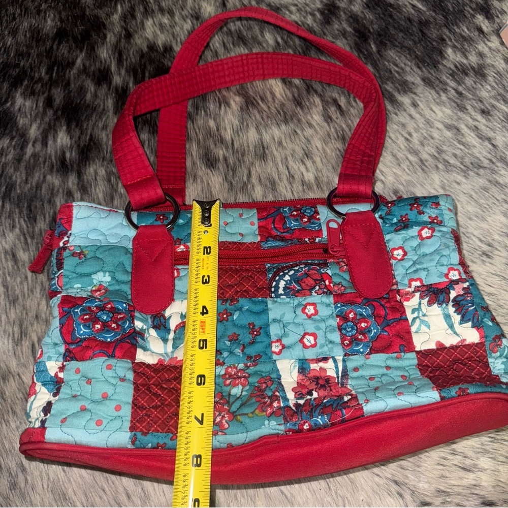 Donna Sharp Patchwork Red And Blue Women's Bag - image 6